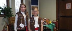 Brownies at Forever Green breakfast