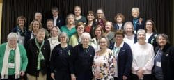 Past Forever Green Award rrecipients at 2023 Forever Green breakfast