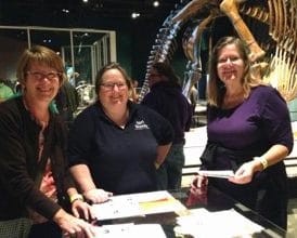 3 STEM group members at the Minnesota Science Museum